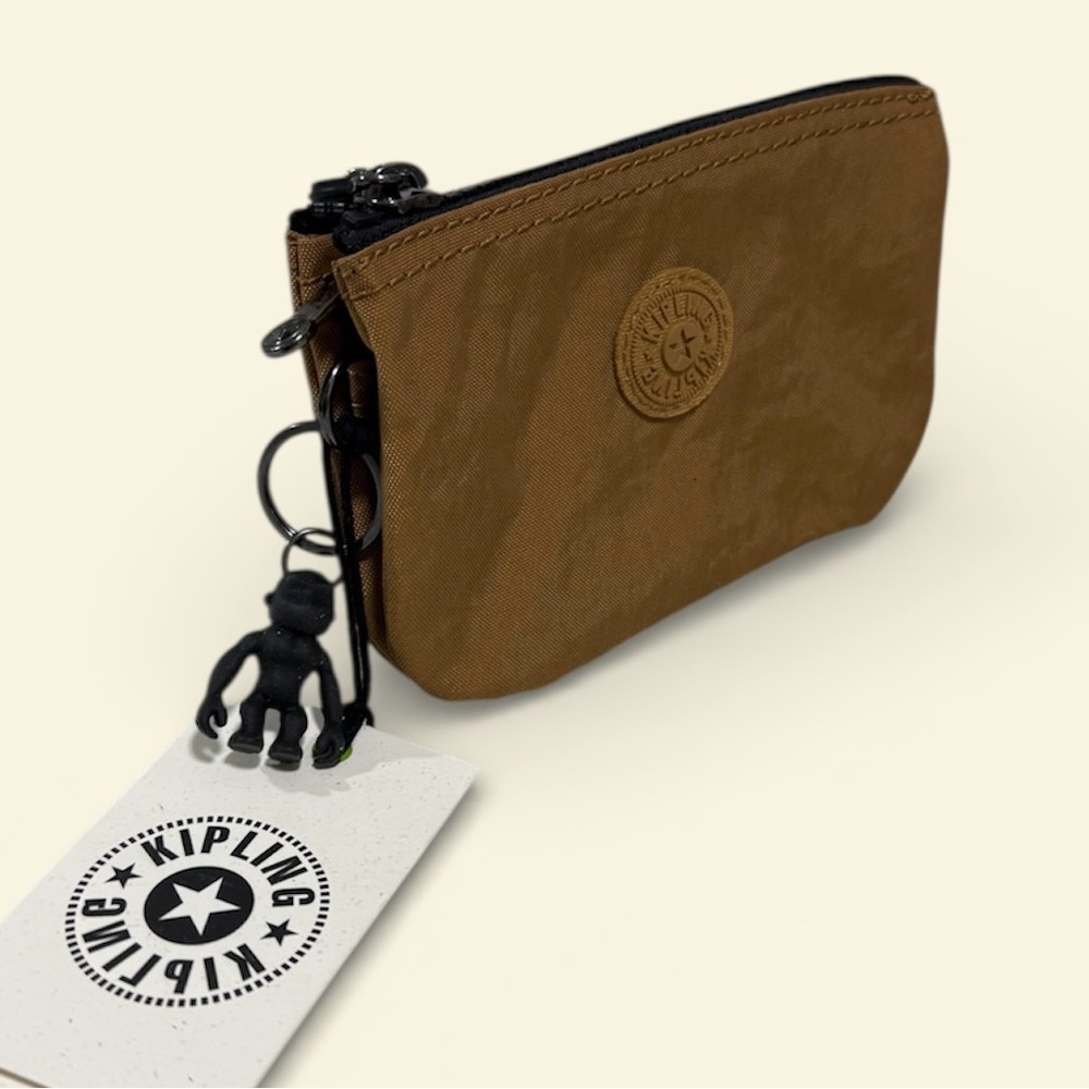Kipling Creativity Small Pouch with keychain NWT - image 3